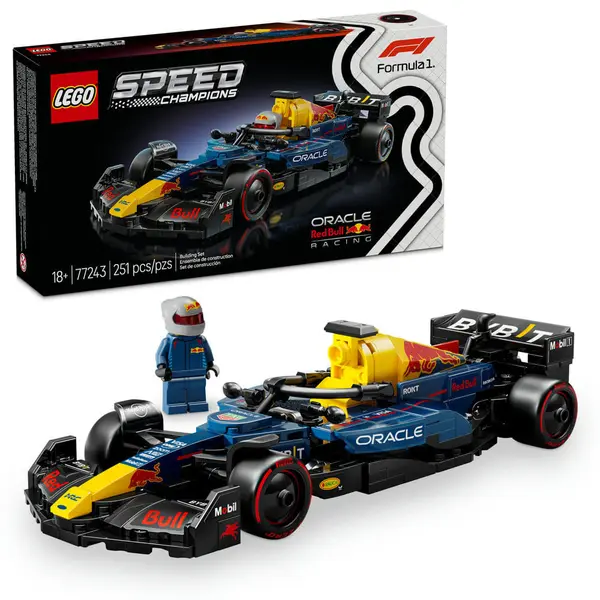 LEGO - Speed Champions - Carro de Corrida Oracle Red Bull Racing RB20 F1 - 77243
