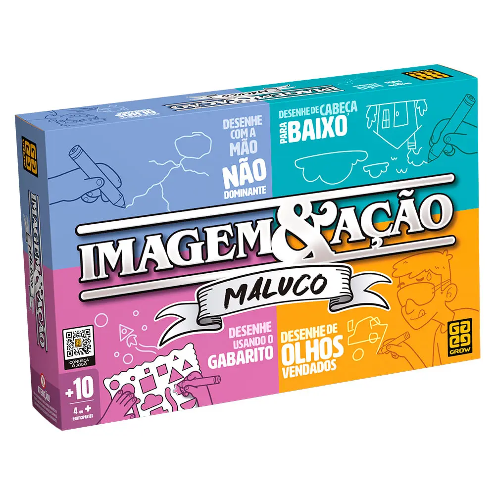 Jogo De Ação - Imagem E Ação Maluco - Grow
