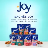 Ração Úmida Joy Cães Adultos Carne ao Molho