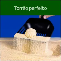 Areia Higiênica Biodegradável Milho e Mandioca Grãos Finos Viva Verde