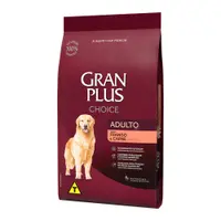 Ração GranPlus Choice Cães Adultos Frango e Carne
