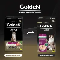 Ração Golden Gatos Castrados Frango