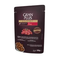 Ração Úmida GranPlus Gourmet Cães Adultos Carne