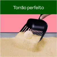 Areia Higiênica Biodegradável Milho e Mandioca Grãos Mistos Viva Verde
