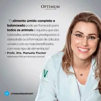 Ração Úmida Optimum Sachê Gatos Adultos Castrados Frango