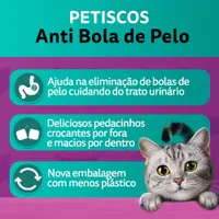 Petisco Whiskas Temptations Anti Bola de Pelo Gatos Adultos