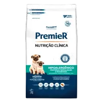 Ração Premier Nutrição Clínica Hipoalergênico Cães Raças Pequenas Proteína Hidrolisada