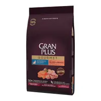 Ração GranPlus Gourmet Gatos Adultos Castrados Salmão e Frango