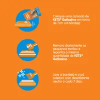 Areia Higiênica Kets Gatíssimo sem Perfume