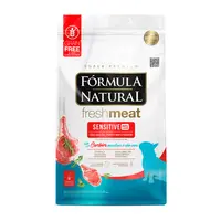 Ração Fórmula Natural Fresh Meat Sensitive Cães Adultos Portes Mini e Pequeno