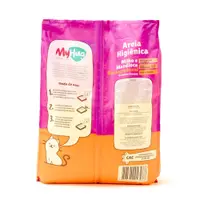 Areia Higiênica MyHug Biodegradável Milho e Mandioca Grânulos Grossos