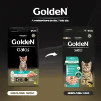 Ração Golden Gatos Filhotes Sabor Frango