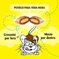 Petisco Dreamies Salmão Irresistível Gatos Adultos