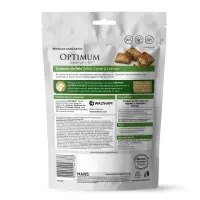 Petisco Optimum Gatos Adultos Anti Bola de Pelo Carne e Linhaça