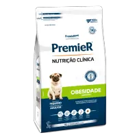Ração Premier Nutrição Clínica Obesidade Cães Adultos Pequeno Porte