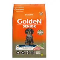 Ração Golden Fórmula Sênior Raças Pequenas Frango, Arroz e Vegetais Mini Bits
