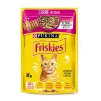 Ração Úmida Friskies Gatos Adultos Carne ao Molho