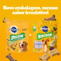 Biscoito Pedigree Biscrok para Cães Adultos Multi