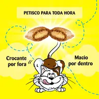 Petisco Dreamies Frango para Gatos Adultos