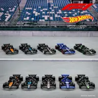 Carrinho - Hot Wheels - Fórmula 1 - Pacote 5 Carros - Racing - Sortidos - Mattel