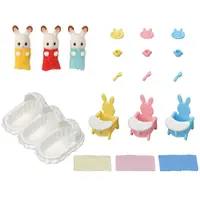 Sylvanian Families - Conjunto Cuidando Trigêmeos - Epoch