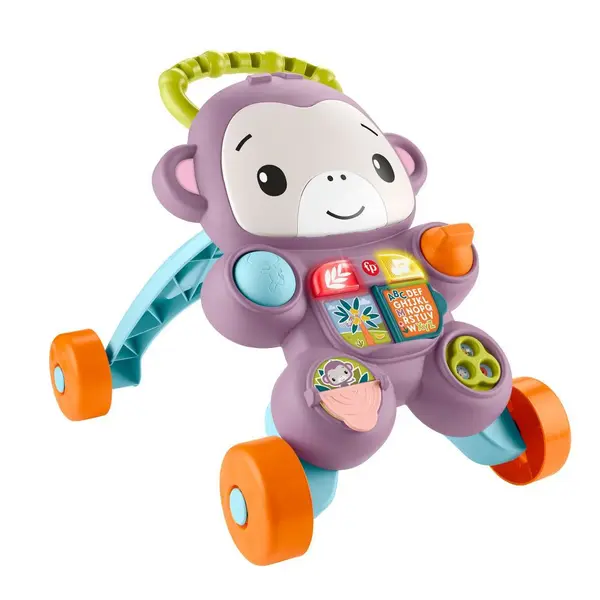 Andador - Aprenda Comigo Amigo Macaco - Fisher-Price