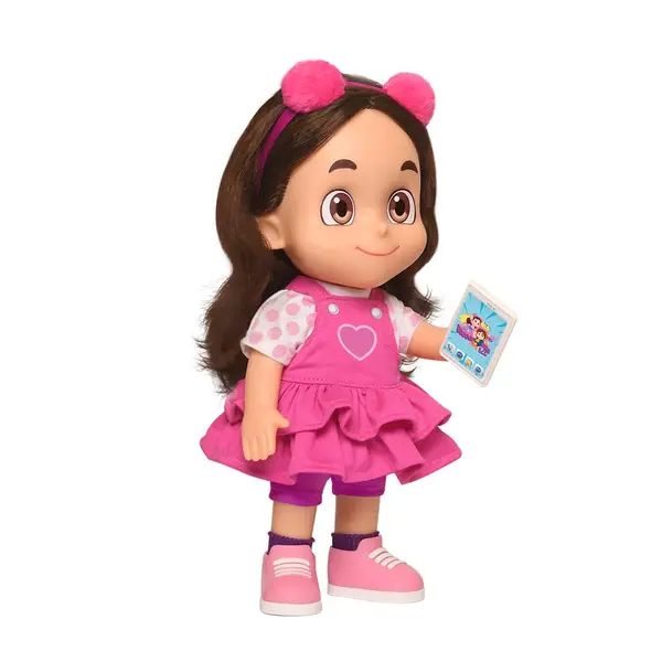 Boneca - Maria Clara E Jp - Maria Clara - Frases - Rosa - 32cm  - Novabrink