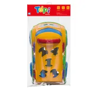 Brinquedo de Encaixe - Tópi Escolar - Cardoso - Cores Sortidas