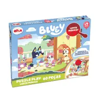 Quebra-Cabeça - Bluey - Lente Mágica - 60 Peças - Elka