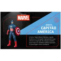 Figura de Ação - Disney - Marvel - Avengers - Capitão América - Hasbro