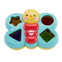 Brinquedo de Encaixe - Encaixa Borboleta - Colorido - Fisher-Price