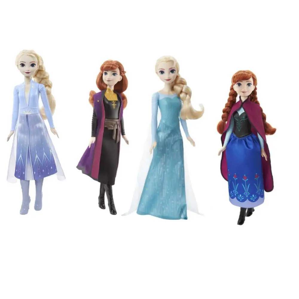 Boneca Articulada - Disney - Frozen I e II - Elsa e Anna - Modelos Sortidos - Mattel