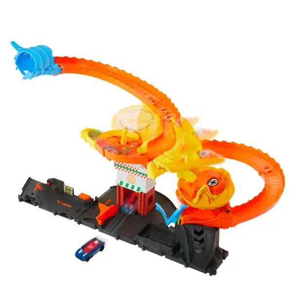 Conjunto de Pista e Carrinho - Hot Wheels City - Ataque da Cobra - Mattel