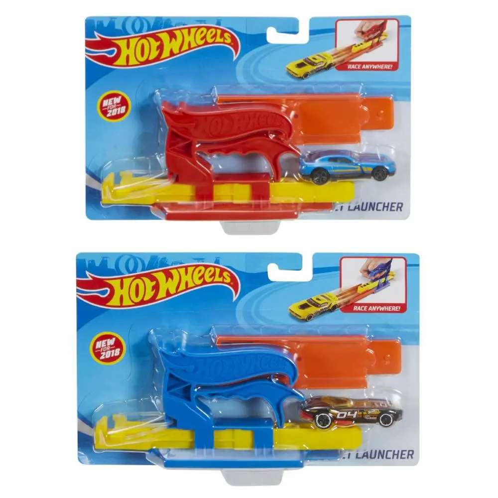 Pista de Percurso Com Carrinho - Hot Wheels - Lançador de Bolso - Modelos Sortidos - Mattel