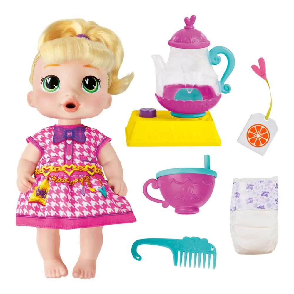 Boneca - Baby Alive - Festinha do Chá - Loira - Hasbro
